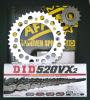 XJR400前後スプロケット＋DID520VX2シールチェーンセット