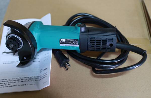 新品 5つセット RYOBI（リョービ） ディスクグラインダ G-161P
