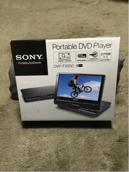 【SONY】ポータブルDVDプレイヤー DVP-FX950新品☆未使用