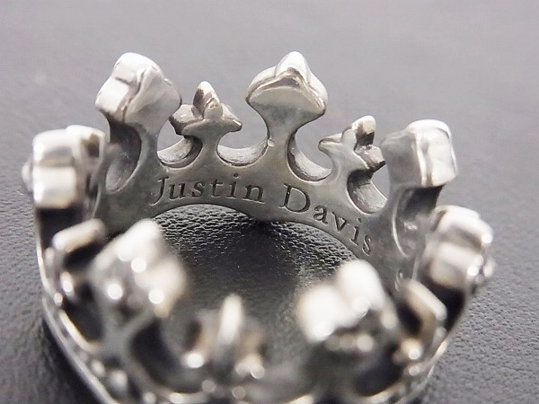 Justin Davis クラウンリング SRJ125 サイズM Justin Davis パレス