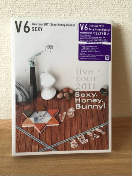 CD 【】【非常に良い】V6 live tour 2011 Sexy.Honey.Bunny!(WALK盤