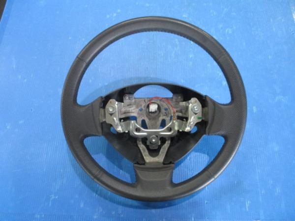 H18年 セルボ HG21S 純正 レザー/革 ハンドル/ステアリング C07