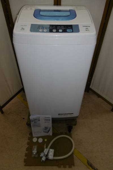 S55 15年 HITACHI 5K 洗濯機 NW-5TR 簡易乾燥 引取歓迎 宮城