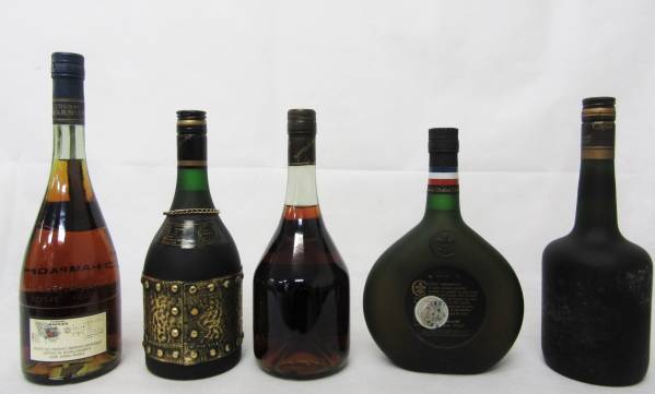 古酒/5本セット/MARNIER /ROUYER/Chabot/CASTILLON/CASTILLON等