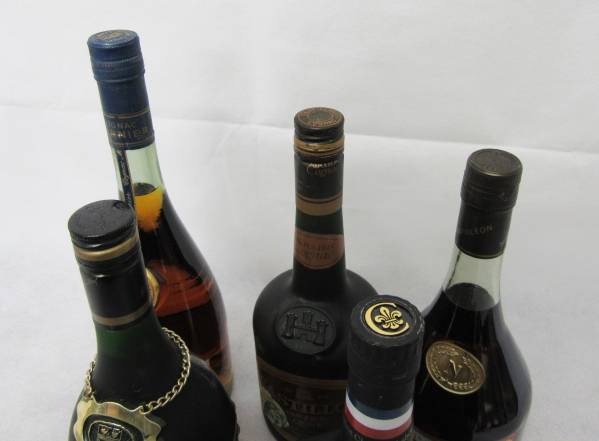 古酒/5本セット/MARNIER /ROUYER/Chabot/CASTILLON/CASTILLON等