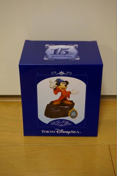 ディズニーシー 15周年 ミッキー フィギュア 未開封・認定証付き