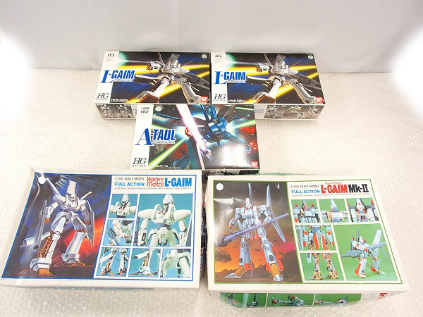 説欠品/処分 BANDAI 1/100 17 エルガイムMk-Ⅱ他/プラモ[梱0.3]