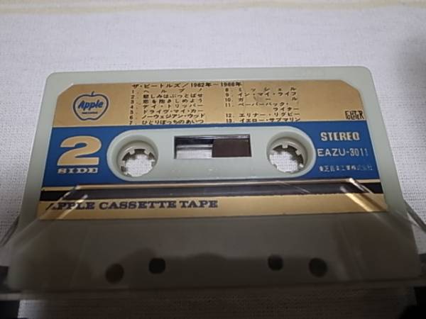 カセット ビートルズ 赤盤 1962-1966 EAZU-3011 カセットテープ◇ザ