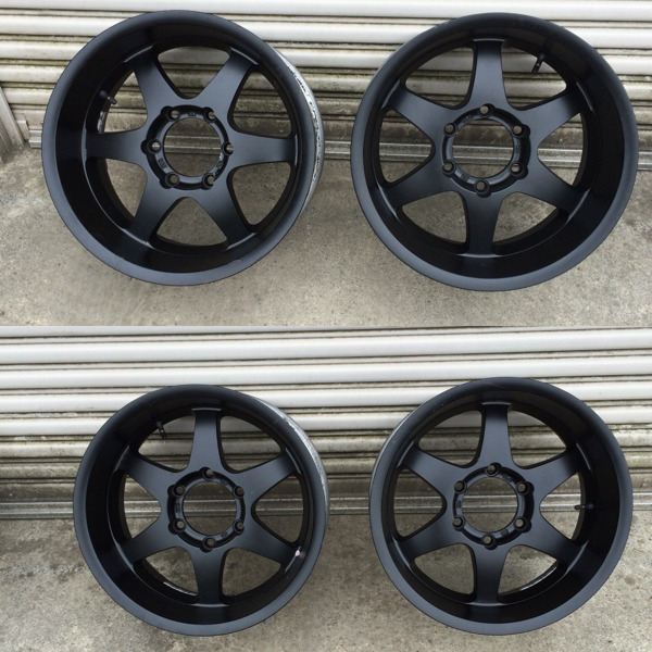 深リム！ENKEI エンケイ borgner zx 8.5J+5 サーフFJパジェロ等