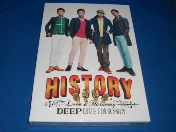 FC限定 DVD DEEP LIVE TOUR 2013 HISTORY Love & Harmony DEEP ファン