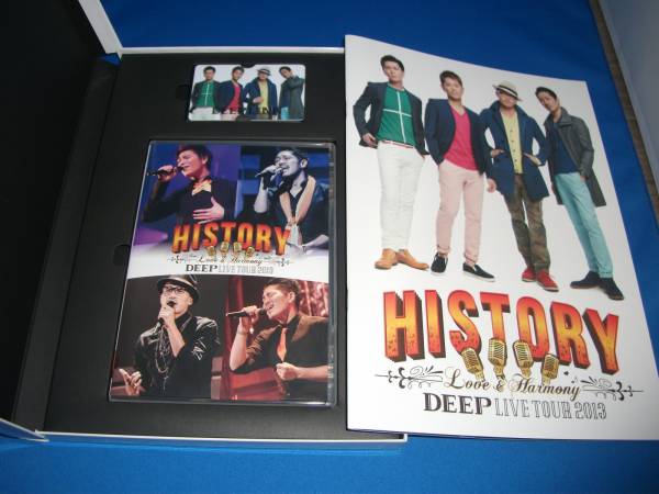 邦楽 DEEP LIVE DVD FC限定 DVD DEEP LIVE TOUR 2013 HISTORY Love & Harmony DEEP ファン