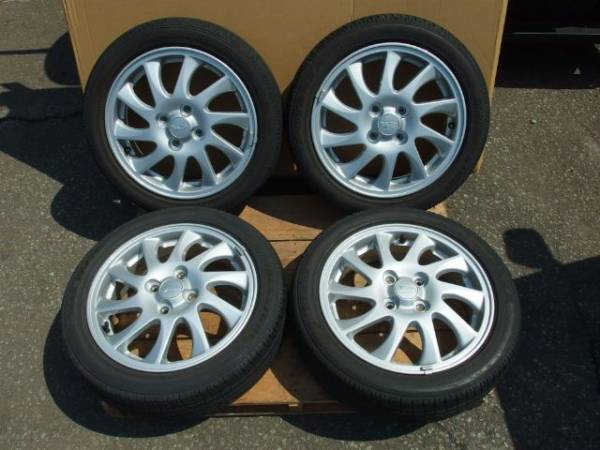 札幌発 ダイハツ純正アルミ 15インチ☆165/55R15 バランス済み