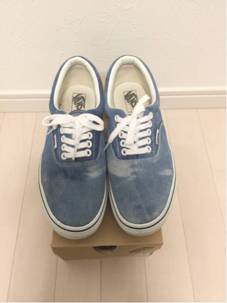 vansバンズeraエラ ブルーデニムUS9h 27.5 vaultoglx