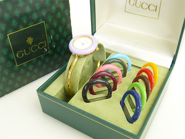 グッチ/GUCCI◆11/12.2◆婦人◆クオーツ◆中古(W9750E)