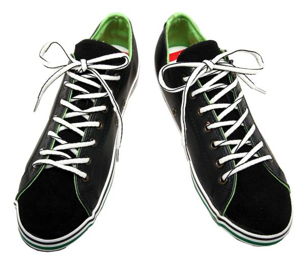 スタイリスト出品◆デザイナーズ A黒40ブラックスニーカー 25cm