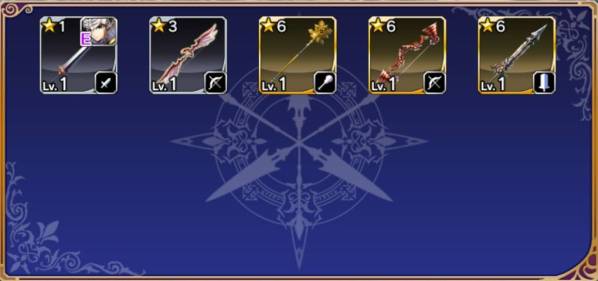 ヴァルキリー アナトミア VALKYRIE ANATOMIA ★6武器×3