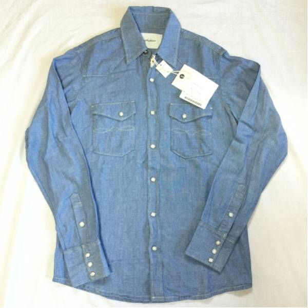 【未使用品】Seagreen シーグリーン デニムシャツ ロンハーマン