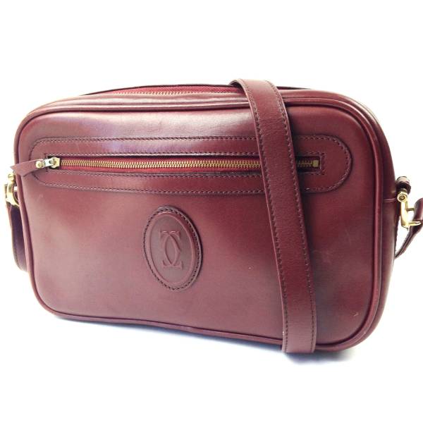 カルティエショルダーバック☆☆ エンジン色 0010n11