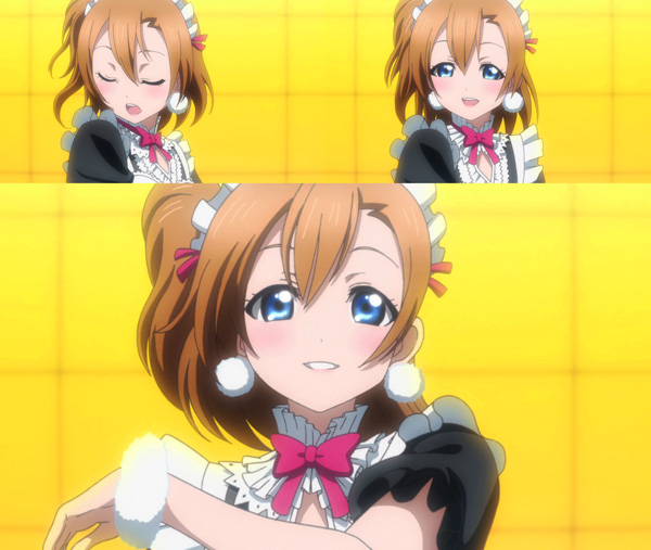 ラブライブ フィルム ありがとう もぎゅっと 穂乃果 3コマ動き有 ラブ