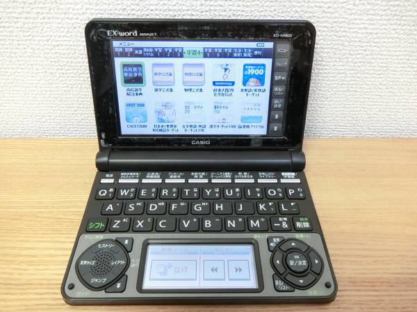 キズあり カシオ 電子辞書 XD-N4800 黒/ブラック 本体 CASIO EX-word 
