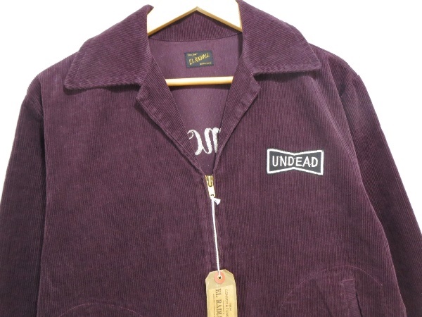 RADIALL ラディアル 14SS ワークジャケット 紫 未使用 S