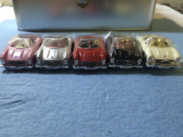 チョロQ　メルセデスベンツ　コンパーチブル　5台新品　3