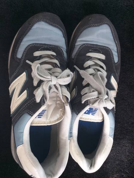 ニューバランススニーカーml574cwoネイビー