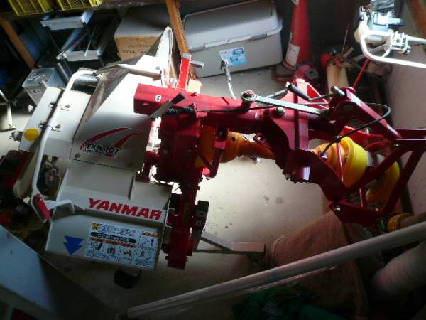 ヤンマー　畦塗機　ＹＫＮ107　ジャスティ　カドヌール　美品