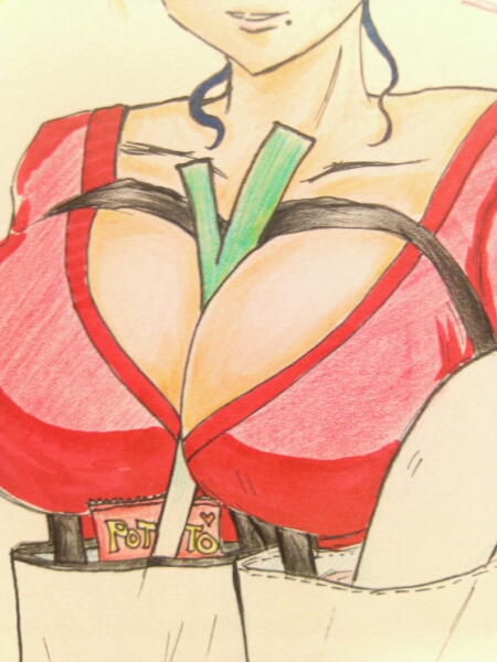 胸にエコバッグ ネギを巨乳に挟む奥様 手書きイラスト 手描き 手描きイラスト 売買されたオークション情報 Yahooの商品情報をアーカイブ公開 オークファン Aucfan Com