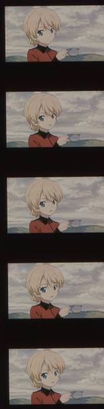 劇場版 ガールズ&パンツァー フィルム　ダージリン　口変化