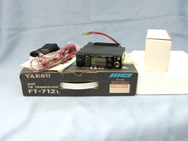 FT-712H YAESU FMトランシーバー UHF Yahoo!オークション ○ - ヤエス