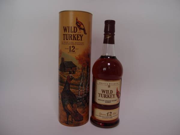 WILD TURKEY ワイルドターキー 12年 旧ボトル 750ml 箱入り アルコール