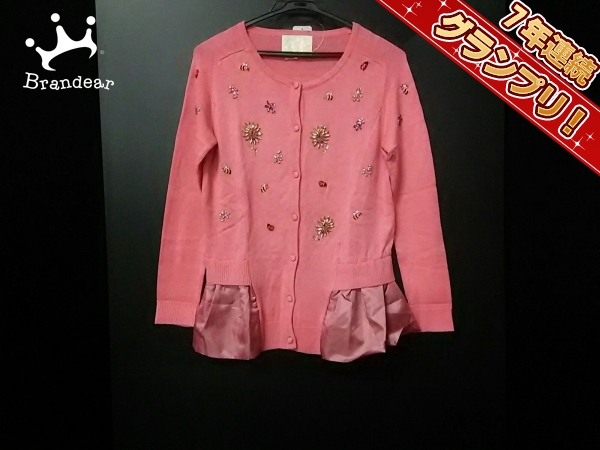 チェスティ カーディガン F レディース ピンク×マルチ Chesty