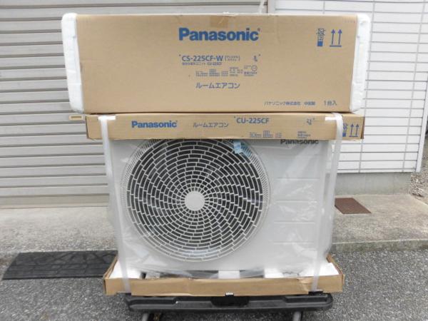 ルームエアコン パナソニック CS-225CF-W | 冷房時おもに6畳用 単相 XCS-