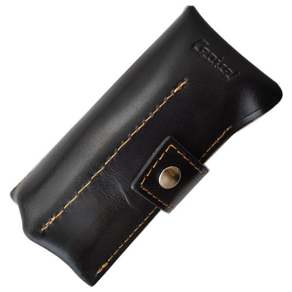 コントロール ペンケース ヌメ革 4本差し ブラックCAP42B(ペンケース
