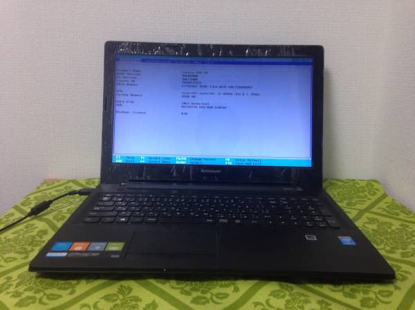 極美品！Lenovo G50-70 Core i3 4005U 4G BIOS確認OK Notebook Lenovo