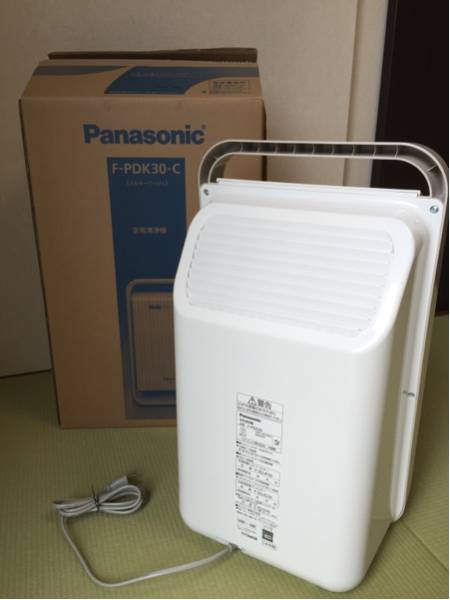 冷暖房・空調 ☆【新品未使用】Panasonic F-PDK30 空気清浄機 ミルキー