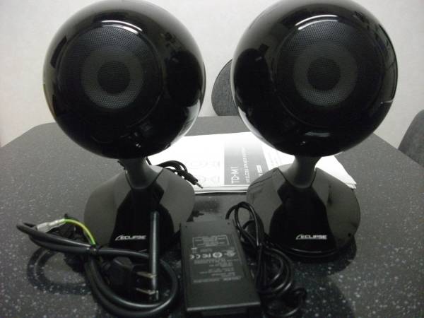 ECLIPSE TD-M1 ワイヤレススピーカー 黒 オーディオ機器 スピーカー