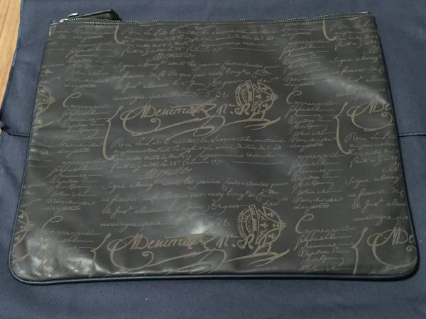 ベルルッティ 新品未使用 ベルルッティ カリグラフィー クラッチバッグ