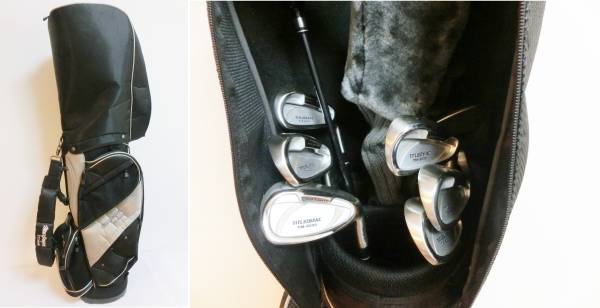 初心者向け マクレガー Titledmac フルセット◆キャディバッグ付