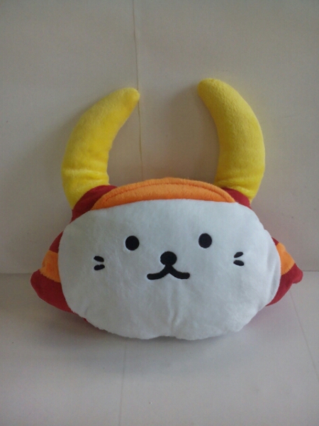 P1274♪ひこにゃん フェイス型 ぬいぐるみ_1