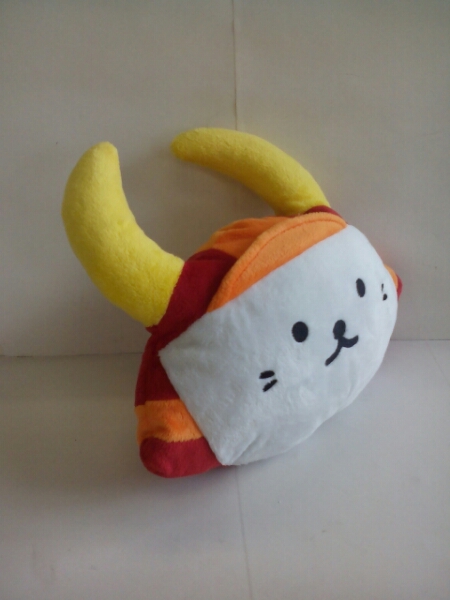 P1274♪ひこにゃん フェイス型 ぬいぐるみ_3