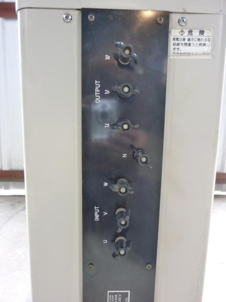 山菱 200V/3相/20A ボルトスライダー◇スライダック 変圧器(ダウン