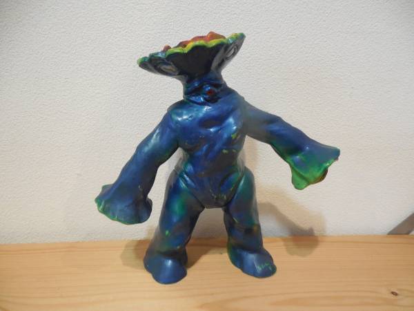 フィギュア バンデル星人 マルサン 当時もの レトロソフビ