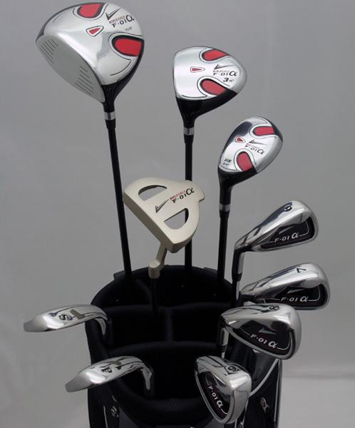 掘☆一期一会のセット! F-01αクラブセット黒 左S[22955]