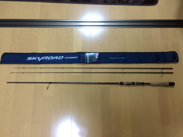 美品 メジャークラフト スカイロード SKR-862L シーバス ロッド