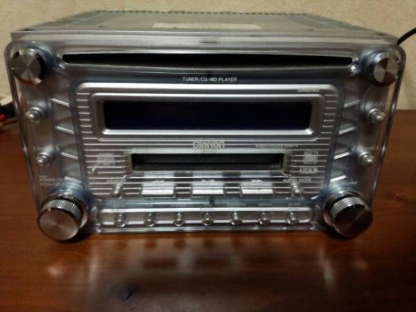オンライン価格 Clarion クラリオン DMB165 CD/MD/チューナー 美品