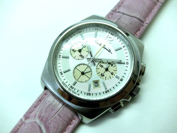 美品！仕上！4.4万ポールスミス腕時計クロノグラフpaul smith