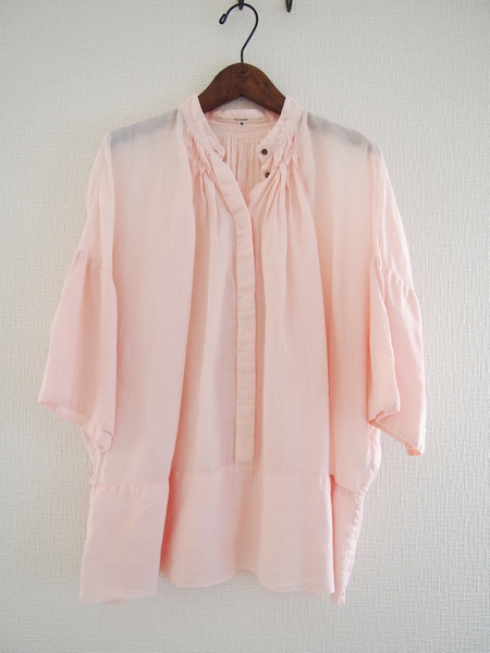 トゥモローランド マカフィー ★ピンク リネン　シャツ ブラウス