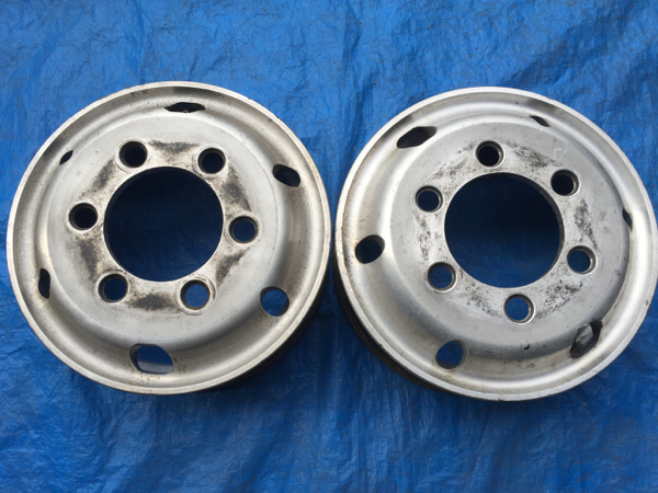 17.5×6.00 135 アルミホイール 6穴 2本セット